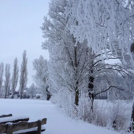 Σπίτι διακοπών Kubisches Freistehendes Mit Blick Auf Einen Weiher